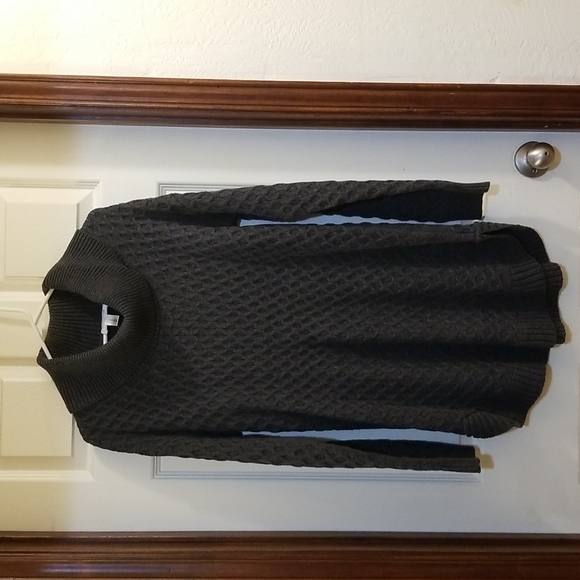 Motherhood Maternity Cowl Neck Sweater Dress/Tunic - Picture 1 of 12